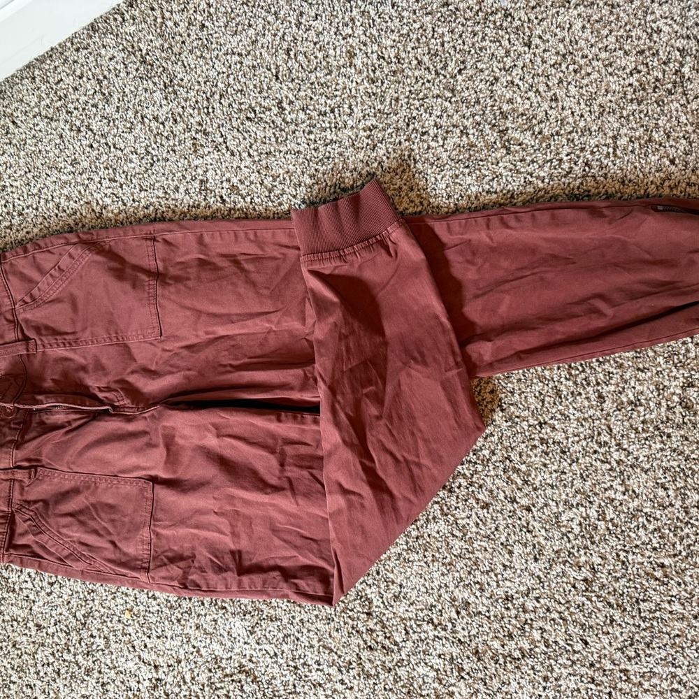 Kut from the Kloth Women's Cargo Jeans - Rust